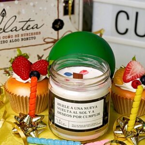 vela de regalo para cumpleaños